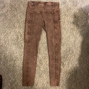 Lululemon fast and free tights, size 6